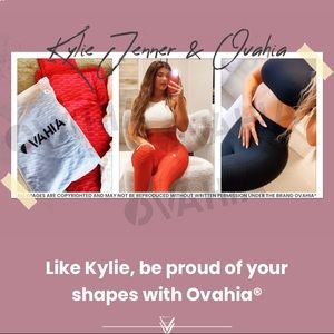 Ovahia Leggings size small Blue Kylie Jenner